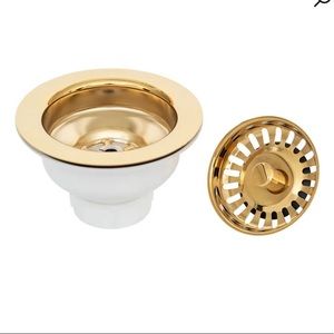 Kitchen strainer and basket